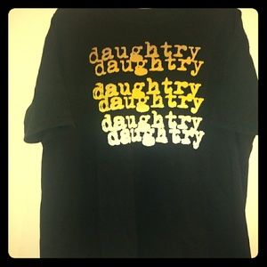 Daughtry Baptized Tour Band Tee